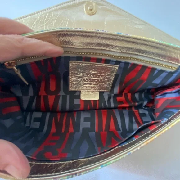 ** NOT FOR SALE ** VIVIENNE WESTWOOD Multi-Color Snakeskin Clutch - Picture 7 of 13